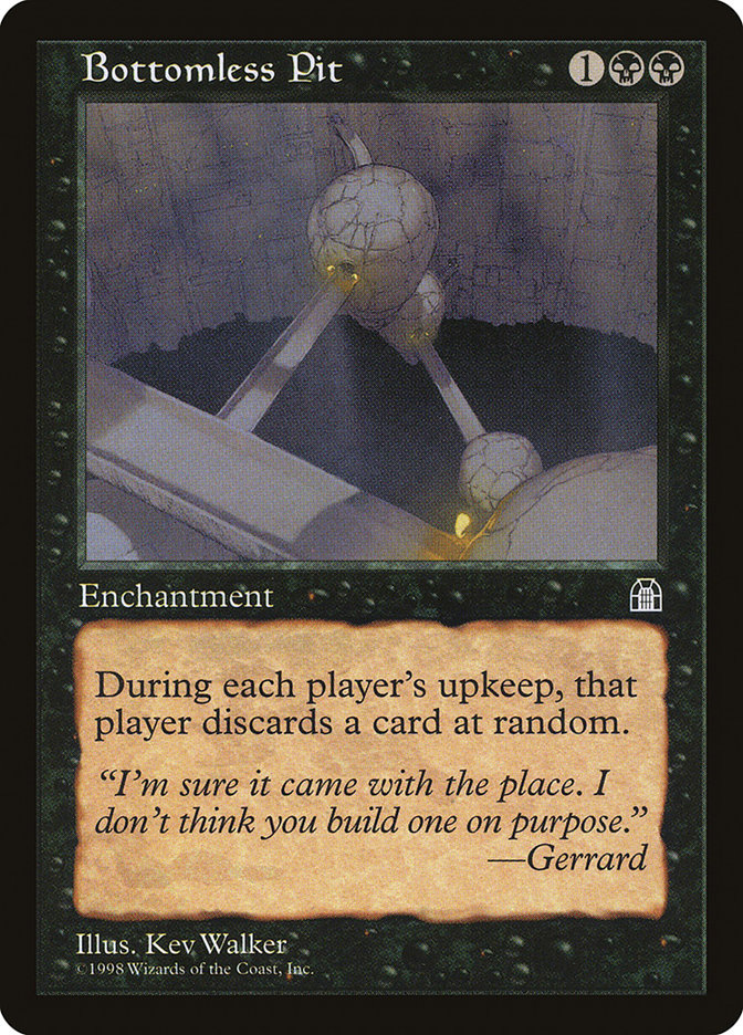 MTG: Stronghold 051: Bottomless Pit 