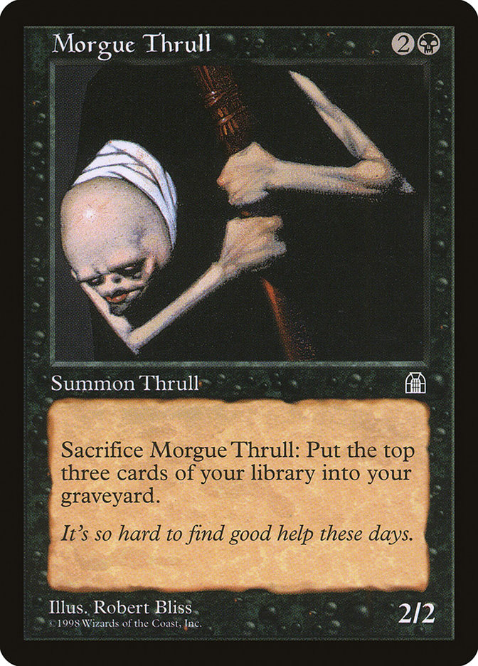 MTG: Stronghold 065: Morgue Thrull 