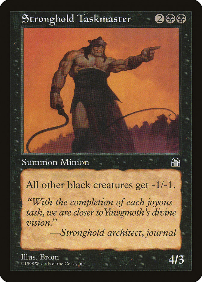 MTG: Stronghold 072: Stronghold Taskmaster 