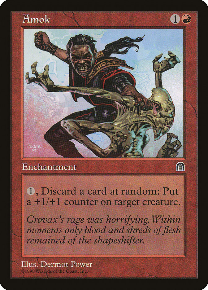 MTG: Stronghold 076: Amok 