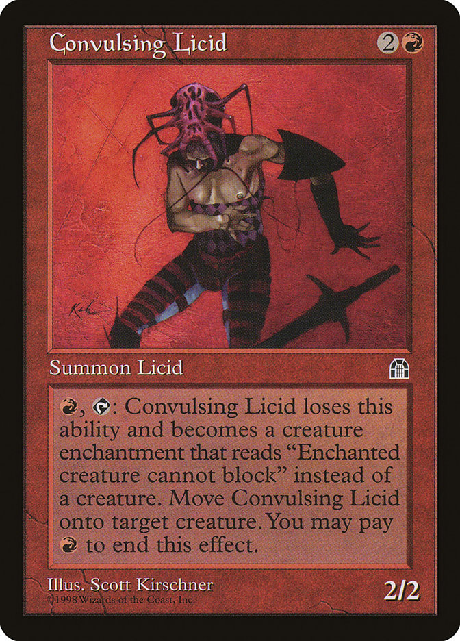MTG: Stronghold 077: Convulsing Licid 