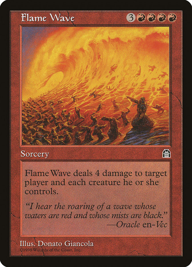 MTG: Stronghold 081: Flame Wave 