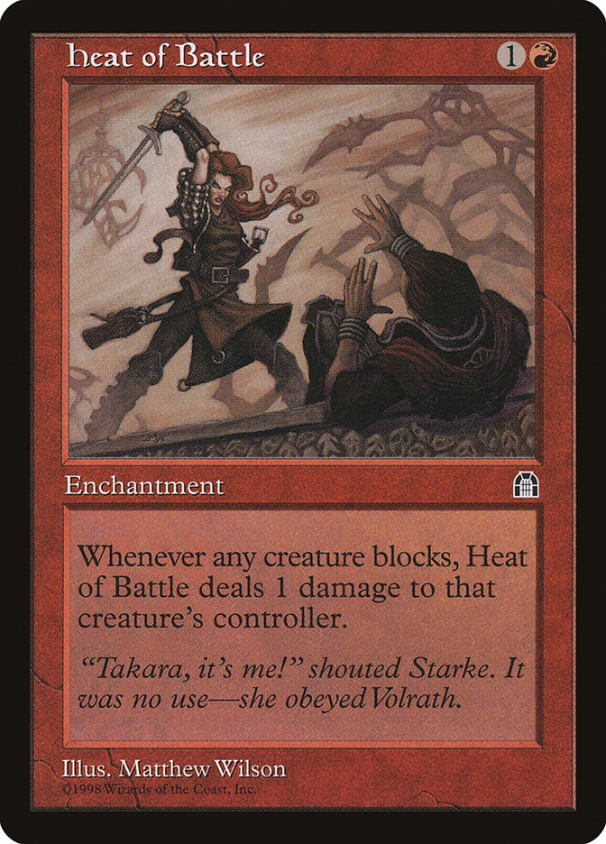MTG: Stronghold 088: Heat of Battle 