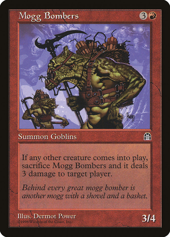 MTG: Stronghold 091: Mogg Bombers 