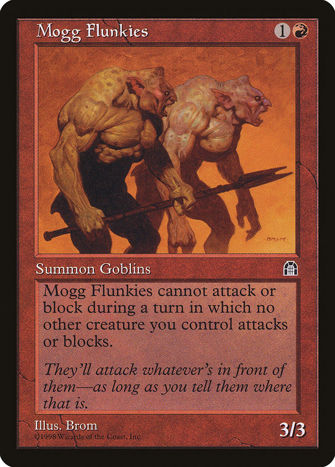 MTG: Stronghold 092: Mogg Flunkies 