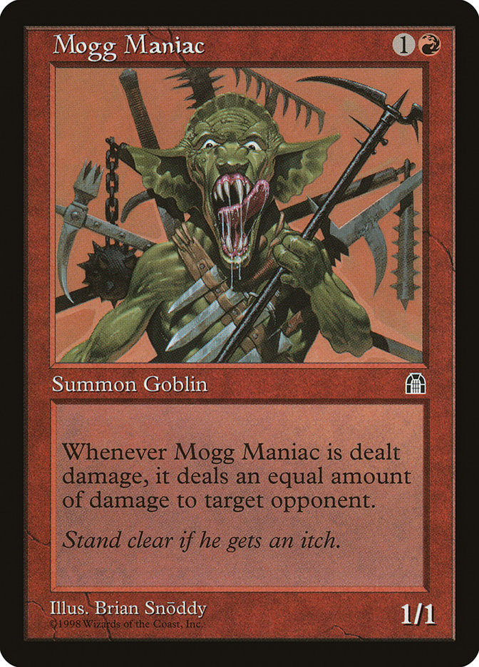 MTG: Stronghold 094: Mogg Maniac 