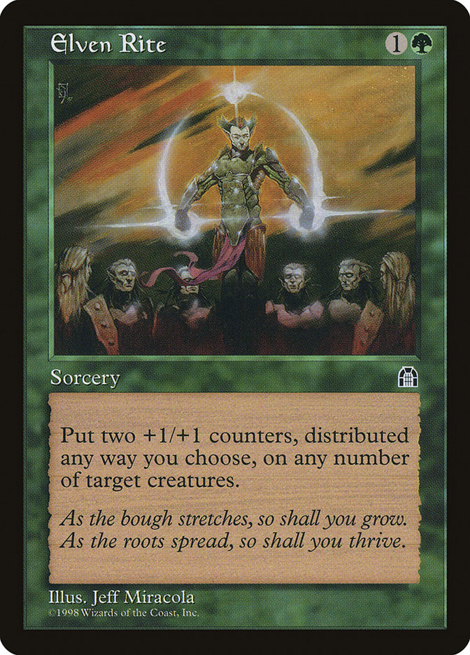 MTG: Stronghold 106: Elven Rite 