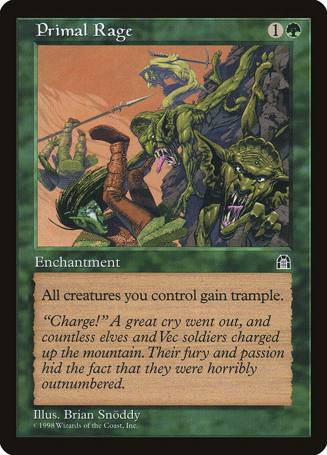 MTG: Stronghold 112: Primal Rage 