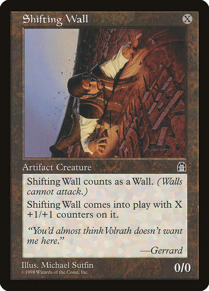MTG: Stronghold 140: Shifting Wall 