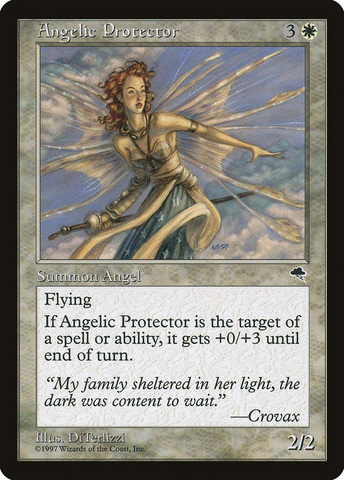MTG: Tempest 002: Angelic Protection 