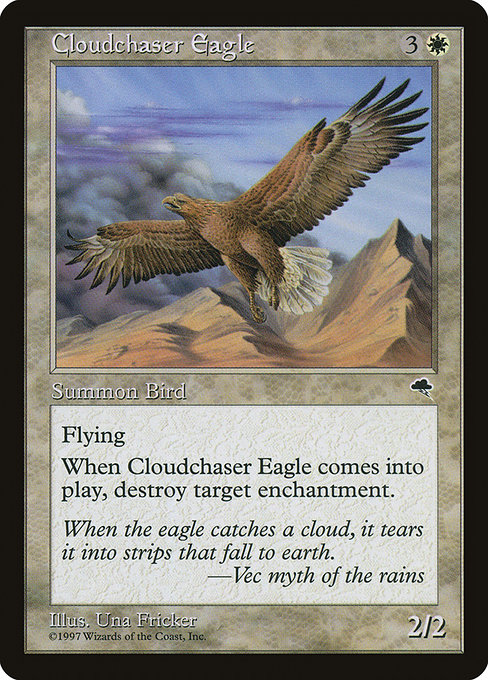 MTG: Tempest 015: Cloudchaser Eagle 