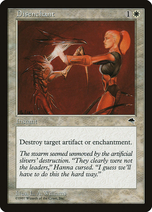 MTG: Tempest 016: Disenchant 