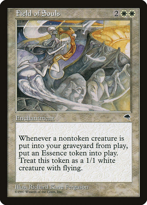 MTG: Tempest 018: Field of Souls 