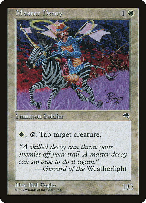 MTG: Tempest 029: Master Decoy 
