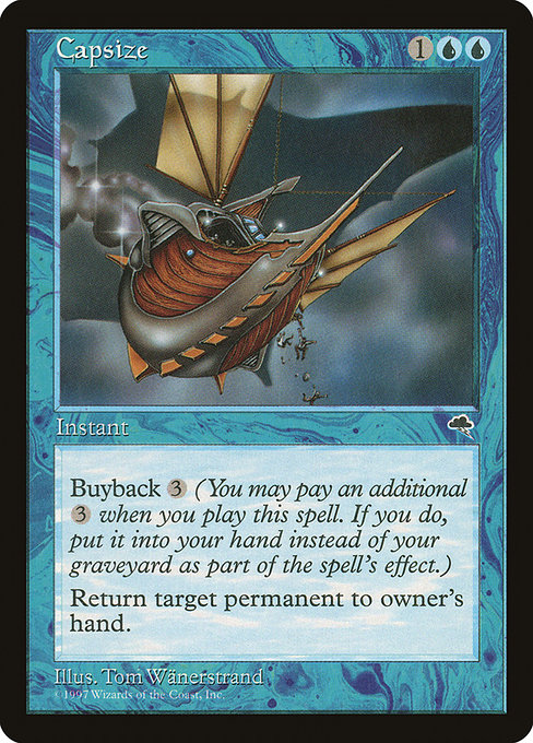 MTG: Tempest 055: Capsize 