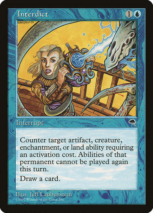 MTG: Tempest 069: Interdict 