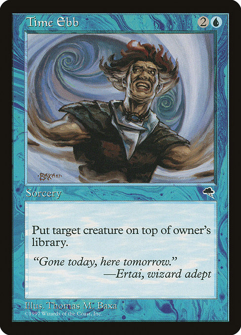 MTG: Tempest 096: Time Ebb 