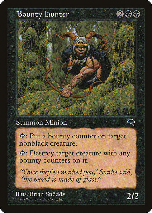 MTG: Tempest 110: Bounty Hunter 