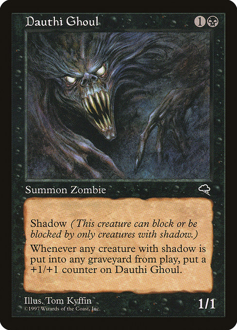 MTG: Tempest 121: Dauthi Ghoul 