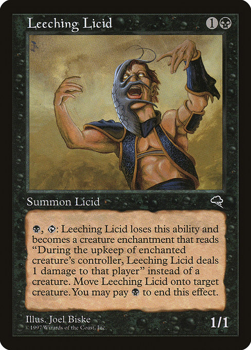 MTG: Tempest 141: Leeching Licid 