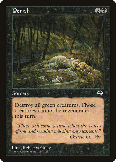 MTG: Tempest 147: Perish 