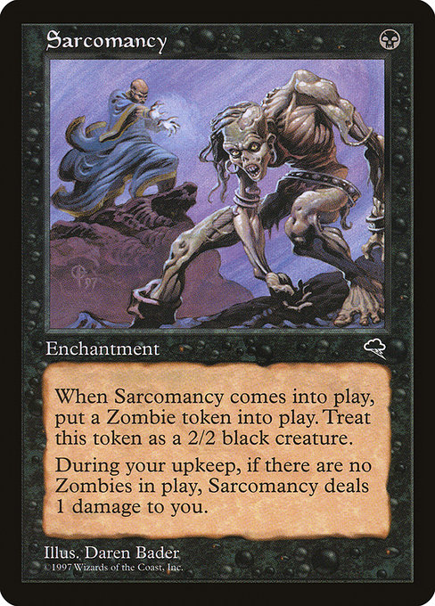 MTG: Tempest 154: Sarcomancy 