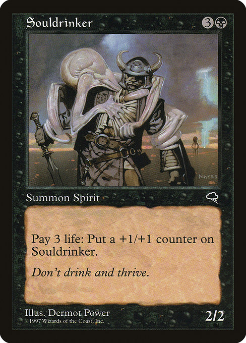 MTG: Tempest 158: Souldrinker 