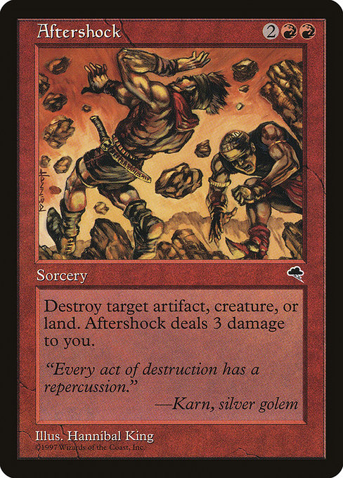 MTG: Tempest 160: Aftershock 