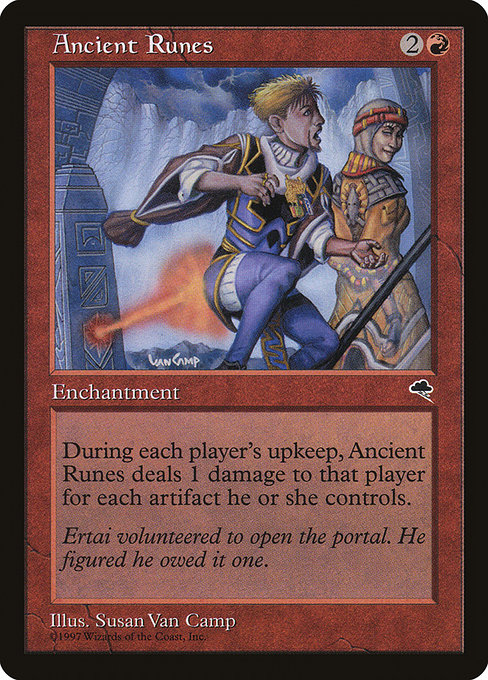 MTG: Tempest 161: Ancient Runes 