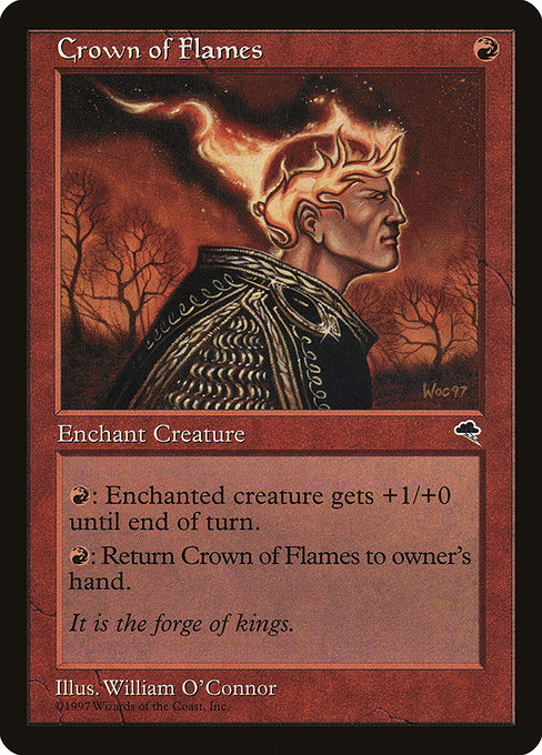 MTG: Tempest 169: Crown of Flames 