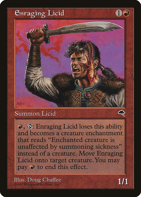 MTG: Tempest 171: Enraging Licid 