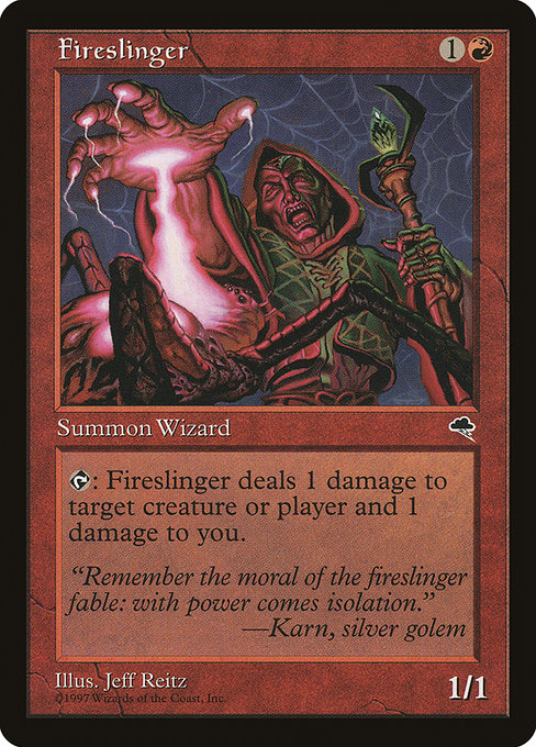 MTG: Tempest 173: Fireslinger 