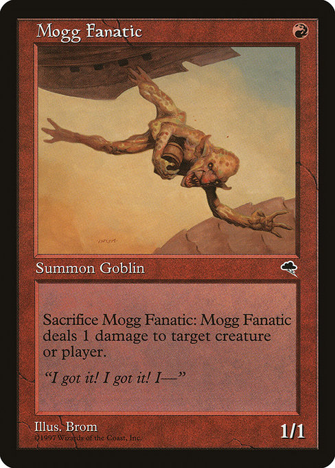 MTG: Tempest 190: Mogg Fanatic 