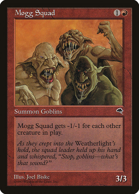 MTG: Tempest 192: Mogg Squad 