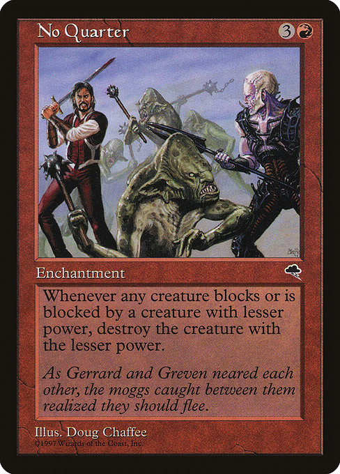MTG: Tempest 193: No Quarter 