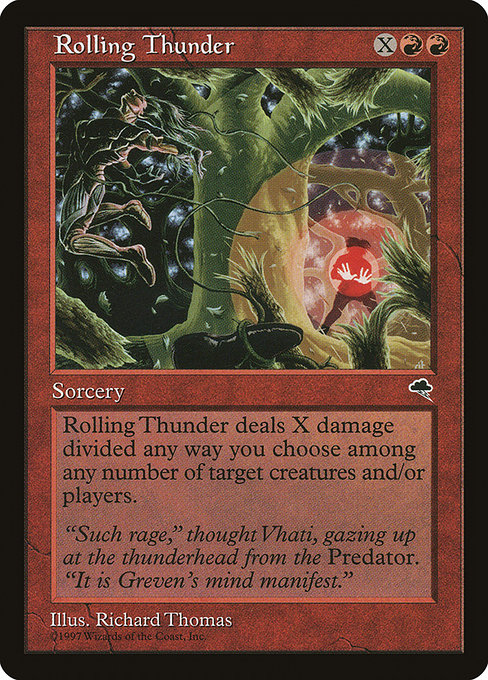 MTG: Tempest 198: Rolling Thunder 