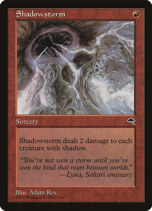 MTG: Tempest 202: Shadowstorm 