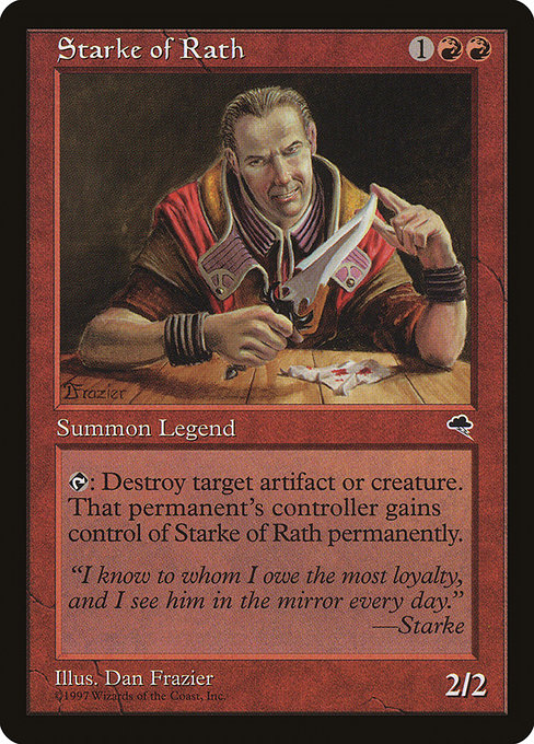 MTG: Tempest 205: Starke of Rath 