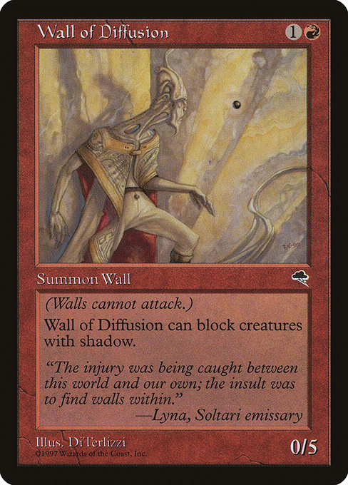 MTG: Tempest 211: Wall of Diffusion 