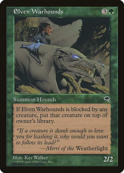 MTG: Tempest 226: Elvish Fury 