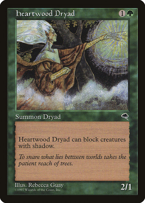 MTG: Tempest 231: Heartwood Dryad 