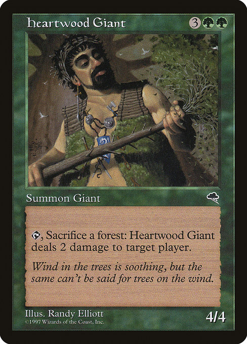 MTG: Tempest 232: Heartwood Giant 