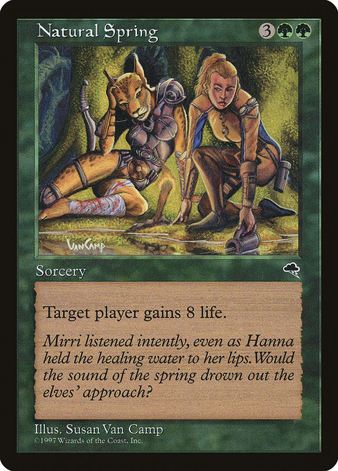 MTG: Tempest 239: Natural Spring 