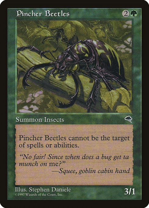 MTG: Tempest 244: Pincher Beetles 
