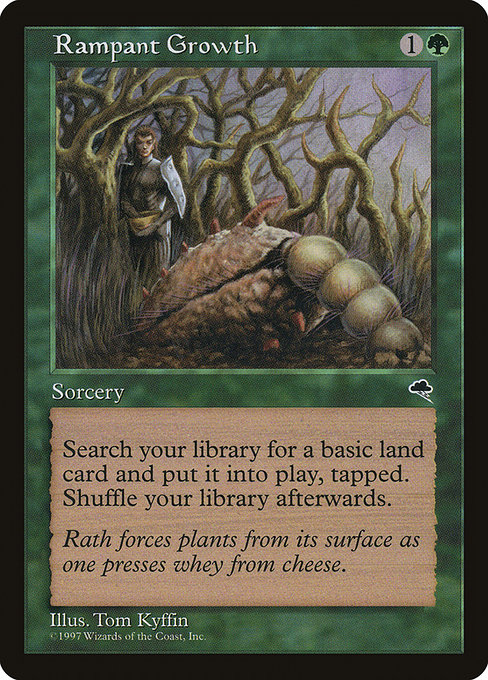 MTG: Tempest 245: Rampant Growth 