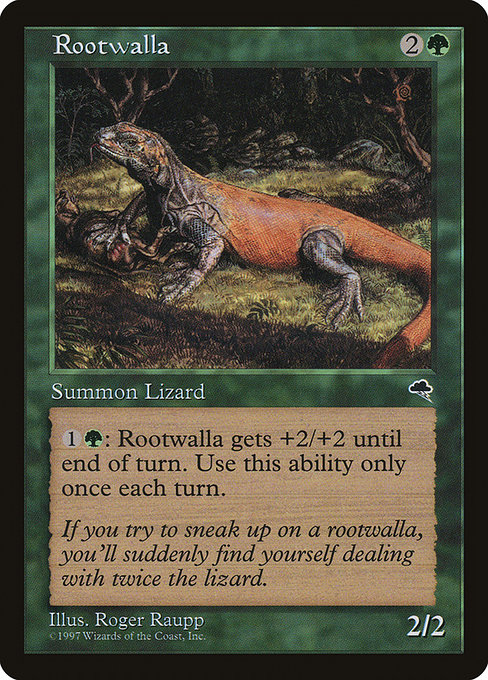 MTG: Tempest 252: Rootwalla 