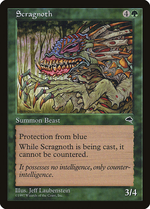 MTG: Tempest 253: Scragnoth 
