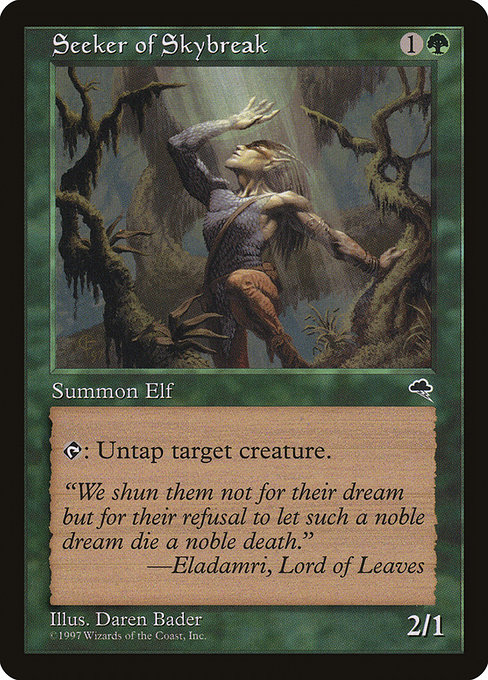 MTG: Tempest 254: Seeker of Skybreak 