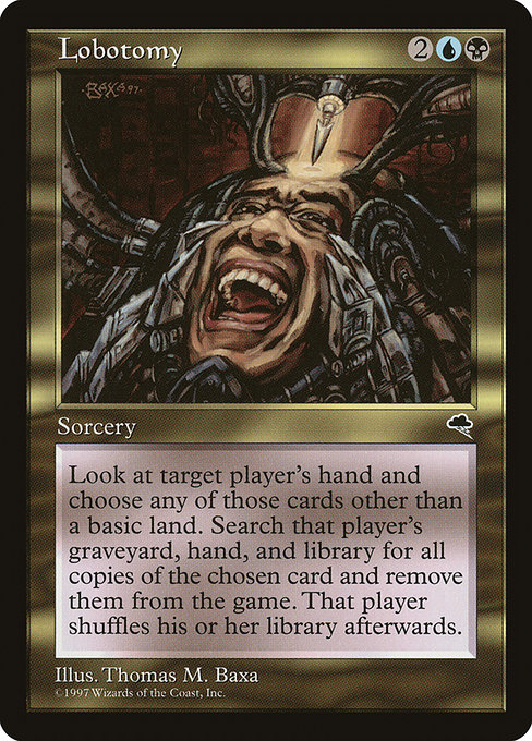 MTG: Tempest 267: Lobotomy 