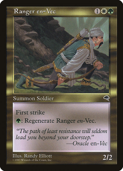 MTG: Tempest 268: Ranger en-Vec 